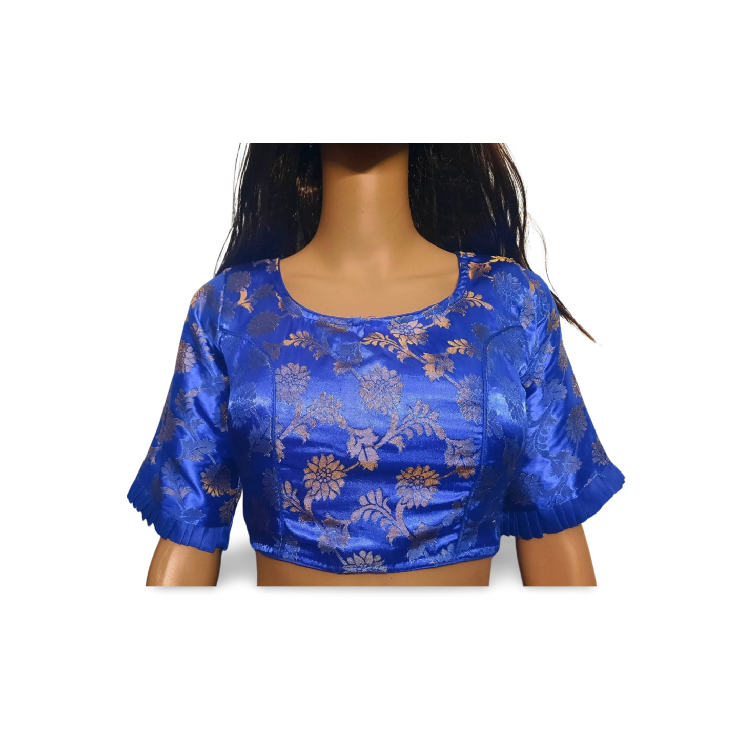 Katan with Frill blouse