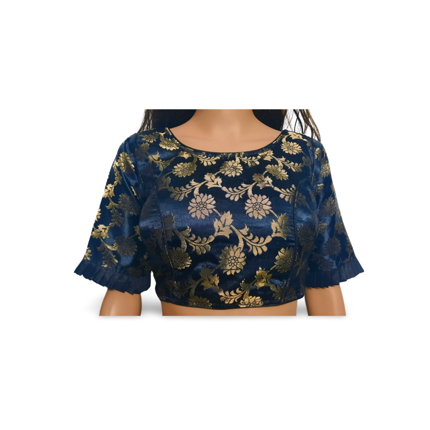 Katan with Frill blouse
