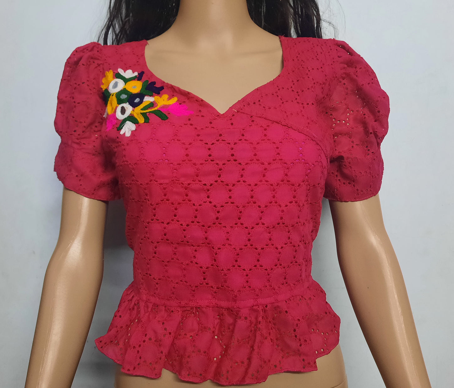 Hakoba cotton Long blouse