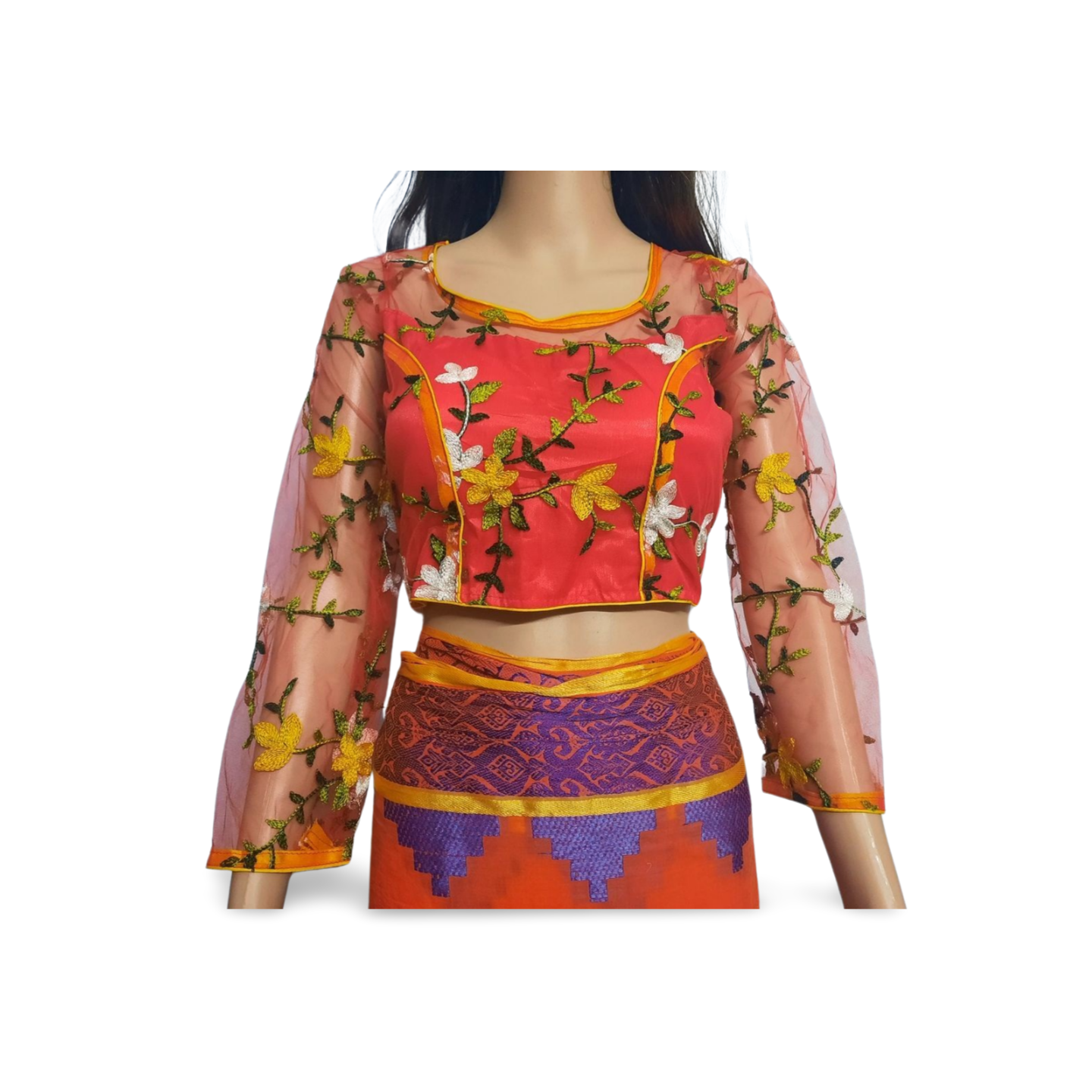 Net Embroidery Blouse