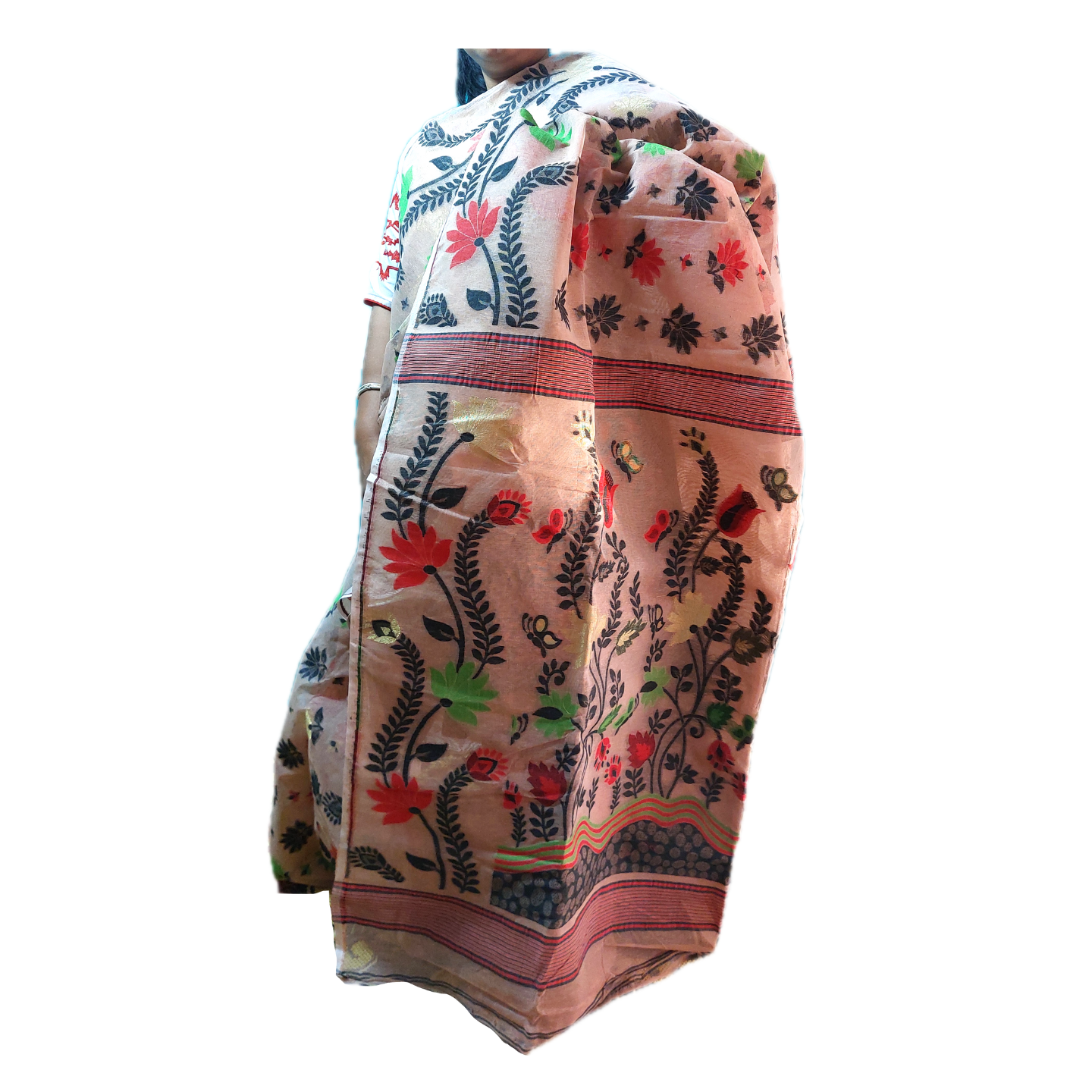 Sandal Jamdani