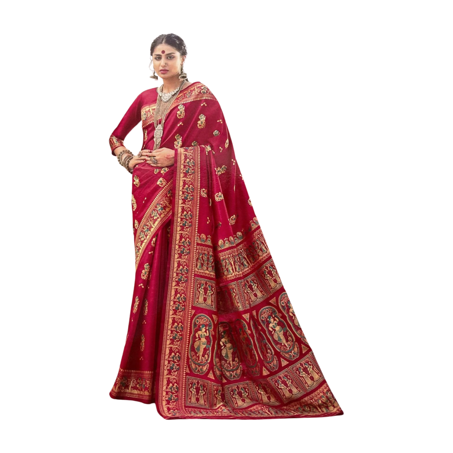 Baluchari Silk Saree