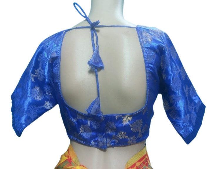 Katan with Frill blouse