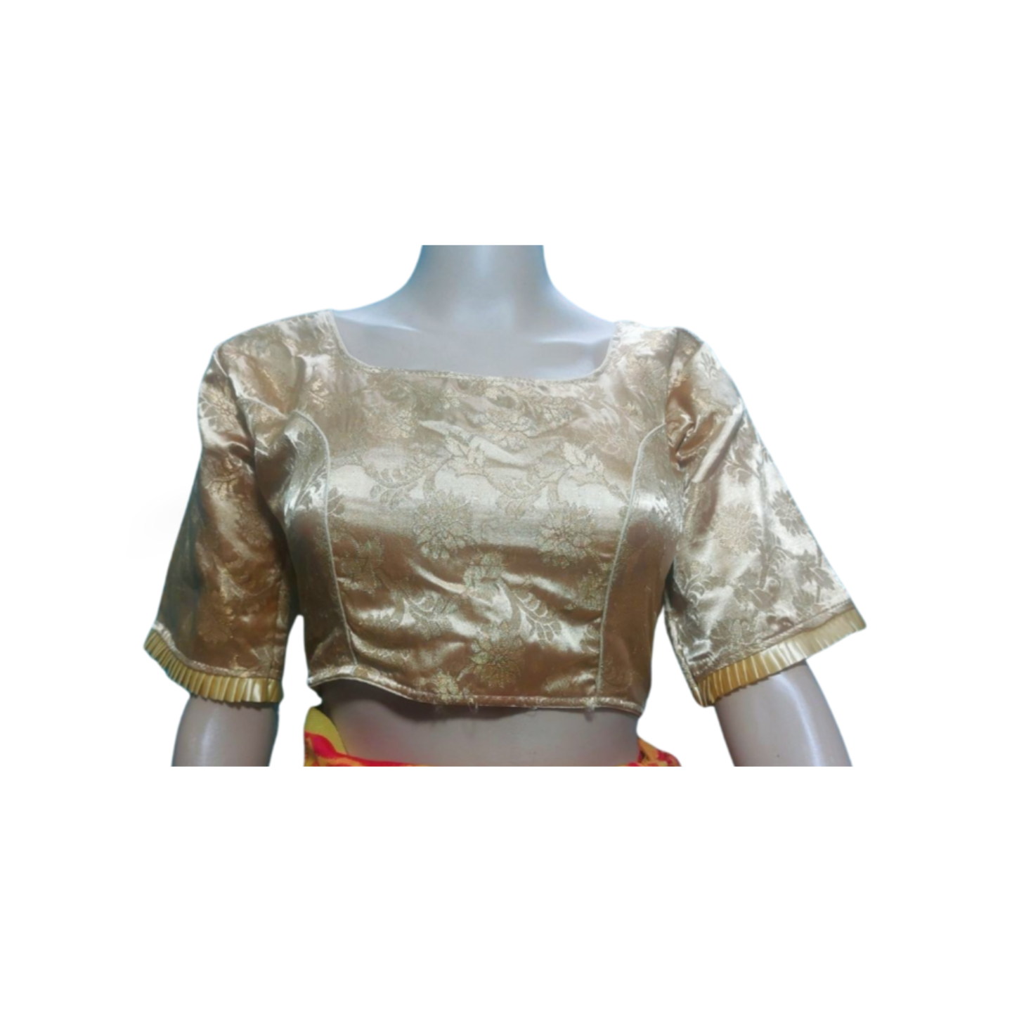 Katan with Frill blouse