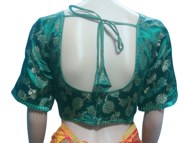 Katan with Frill blouse