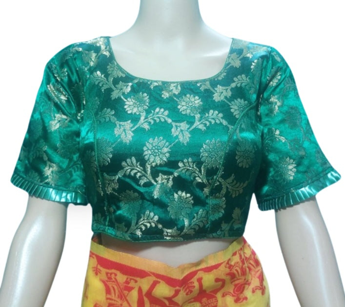 Katan with Frill blouse
