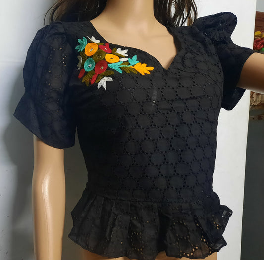 Hakoba cotton Long blouse